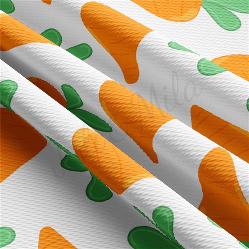 Easter Liverpool Bullet Textured Stretch Solid Strip Thick Knit Jersey Fabric