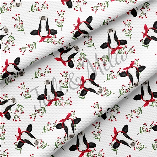 Printed Liverpool Fabric Cow & Get a Free $89.99 Embroidery Bundle