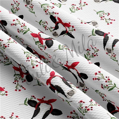Printed Liverpool Fabric Cow & Get a Free $89.99 Embroidery Bundle