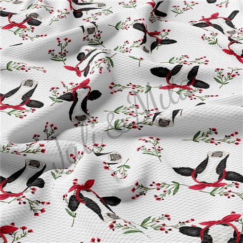 Printed Liverpool Fabric Cow & Get a Free $89.99 Embroidery Bundle