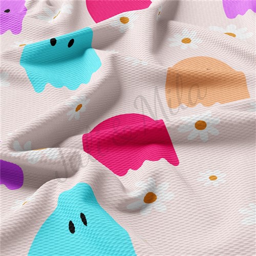 Fall Halloween Liverpool Bullet Textured Stretch Solid Strip Thick Knit Jersey Fabric