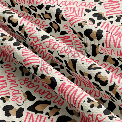 Mama's Mini Liverpool Bullet Textured Stretch Solid Strip Thick Knit Jersey Fabric