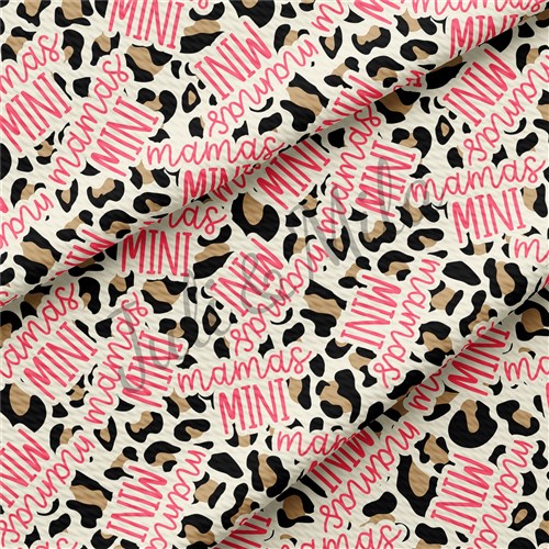 Mama's Mini Liverpool Bullet Textured Stretch Solid Strip Thick Knit Jersey Fabric