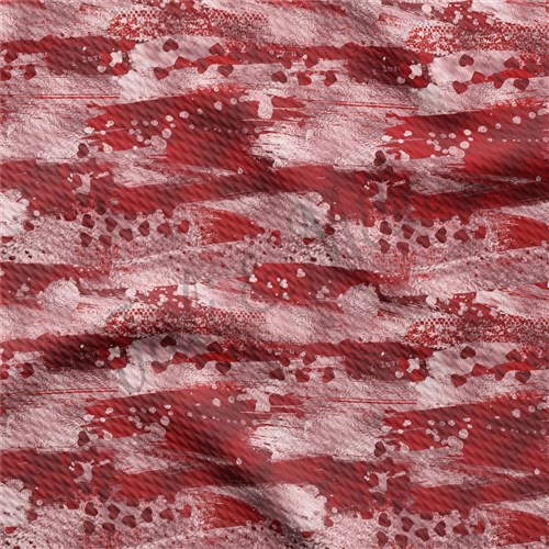 Printed Liverpool Bullet Textured Stretch Solid Strip Thick Knit Jersey Fabric