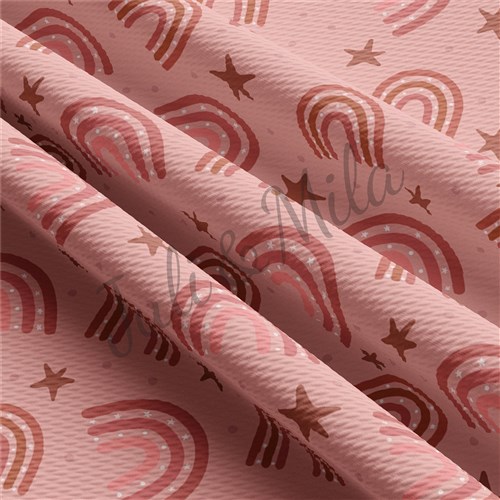 Printed Liverpool Fabric (Rainbow10) & Get a Free $89.99 Embroidery Bundle