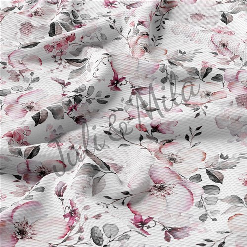 Printed Floral Liverpool Way Stretch AA254 & Get a Free $89.99 Embroidery Bundle