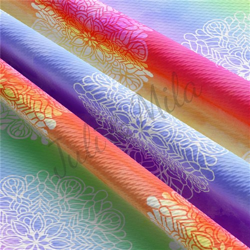Printed Liverpool Bullet Textured Stretch Solid Strip Thick Knit Jersey Fabric
