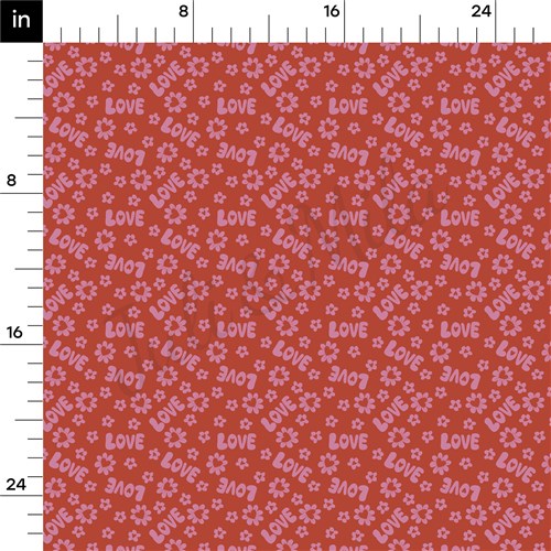 Valentine's Day Printed Liverpool Bullet Textured Stretch Solid Strip Thick Knit Jersey Fabric