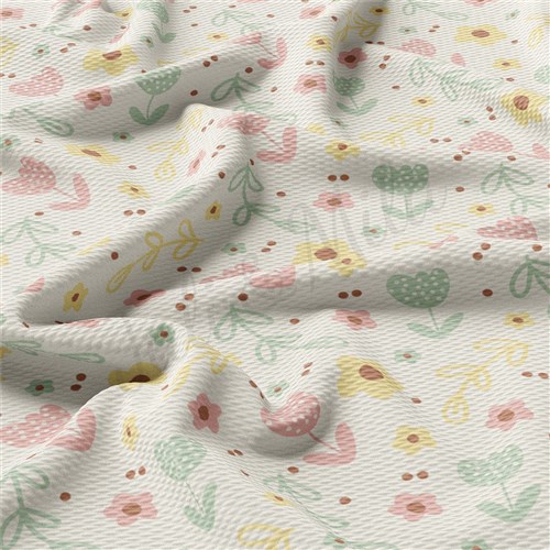 Easter AA2366 Liverpool Bullet Textured Stretch Solid Strip Thick Knit Jersey Fabric