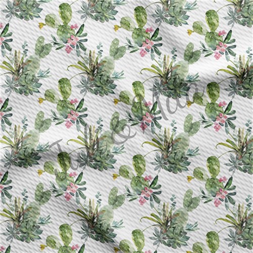 Printed Floral Liverpool Fabric Bow Floral (F24) & Get a Free $89.99 Embroidery Bundle