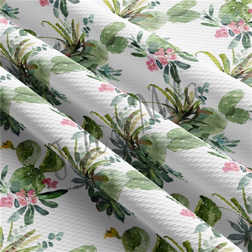 Printed Floral Liverpool Fabric Bow Floral (F24) & Get a Free $89.99 Embroidery Bundle