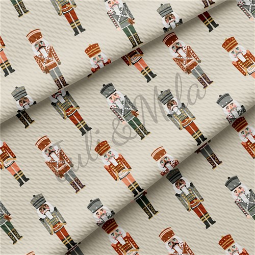 Christmas Printed Liverpool Bullet Textured Stretch Solid Strip Thick Knit Jersey Fabric