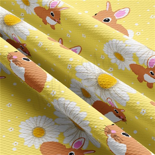 Printed Liverpool Fabric AA2493 Easter  & Get a Free $89.99 Embroidery Bundle