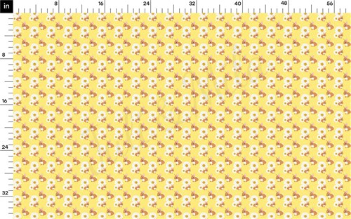Printed Liverpool Fabric AA2493 Easter  & Get a Free $89.99 Embroidery Bundle