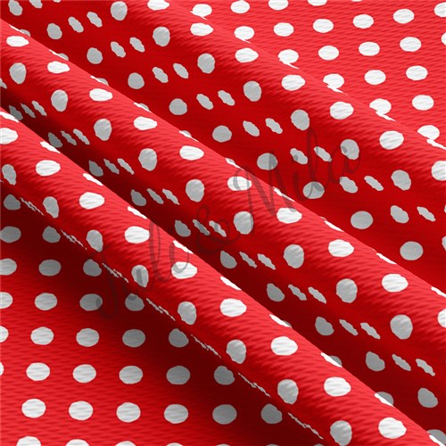 Printed Liverpool Polka Dots Red AA256 & Get a Free $89.99 Embroidery Bundle