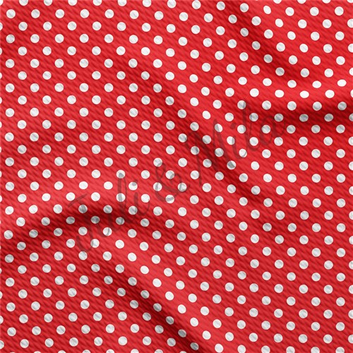 Printed Liverpool Polka Dots Red AA256 & Get a Free $89.99 Embroidery Bundle