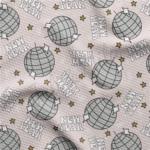Printed Liverpool Bullet Textured Stretch Solid Strip Thick Knit Jersey Fabric