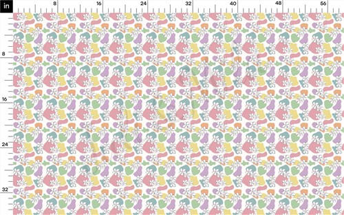 Floral Printed Liverpool Bullet Textured Stretch Solid Strip Thick Knit Jersey Fabric