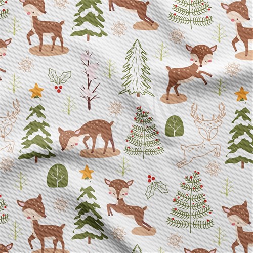 Christmas Printed Liverpool Fabric AA2180 & Get a Free $89.99 Embroidery Bundle