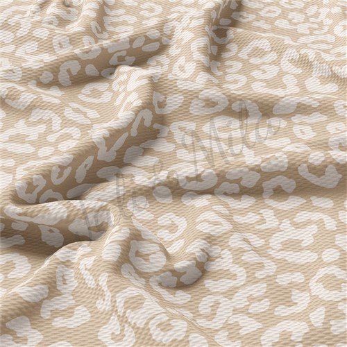 Liverpool Bullet Textured Stretch Solid Strip Thick Knit Jersey Fabric