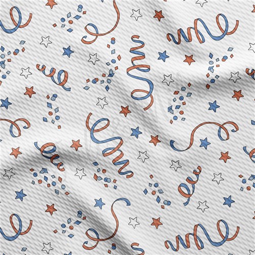 4th of July Patriotic Printed Liverpool Fabric AA2160 & Get a Free $89.99 Embroidery Bundle
