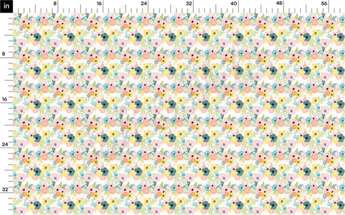 Floral Bullet Printed Liverpool 4Way AA1471 & Get a Free $89.99 Embroidery Bundle