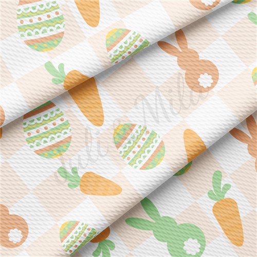 Easter AA2333 Liverpool Bullet Textured Stretch Solid Strip Thick Knit Jersey Fabric
