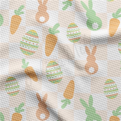 Easter AA2333 Liverpool Bullet Textured Stretch Solid Strip Thick Knit Jersey Fabric