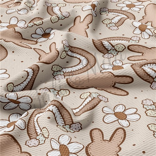 Easter Easter64 Liverpool Bullet Textured Stretch Solid Strip Thick Knit Jersey Fabric