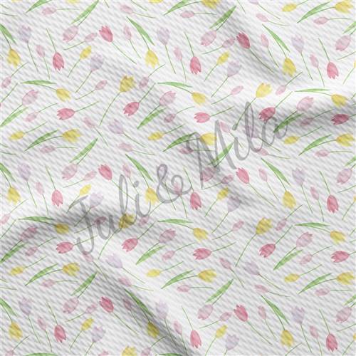 Easter Printed Liverpool Fabric Egg Bunny Pastel(E47) & Get a Free $89.99 Embroidery Bundle