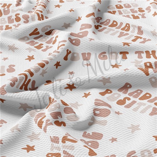 Good vibes Liverpool Bullet Textured Stretch Solid Strip Thick Knit Jersey Fabric