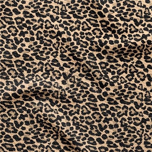 Cheetah Leopard AA195 BP102 Liverpool Bullet Textured Stretch Solid Strip Thick Knit Jersey Fabric