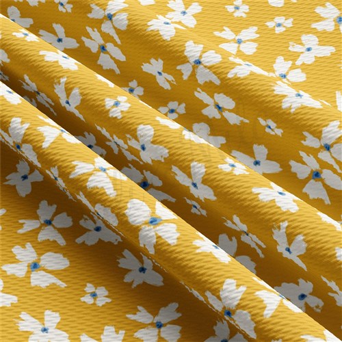 Printed Liverpool Fabric AA2492 Floral  & Get a Free $89.99 Embroidery Bundle