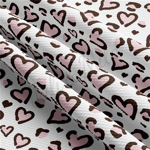 Valentine's Day Liverpool Bullet Textured Stretch Solid Strip Thick Knit Jersey Fabric