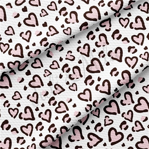 Valentine's Day Liverpool Bullet Textured Stretch Solid Strip Thick Knit Jersey Fabric