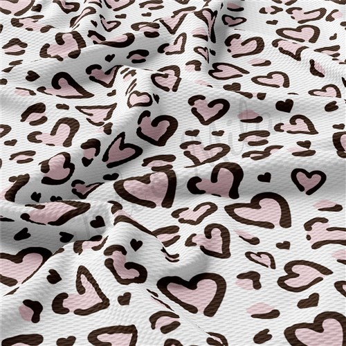 Valentine's Day Liverpool Bullet Textured Stretch Solid Strip Thick Knit Jersey Fabric
