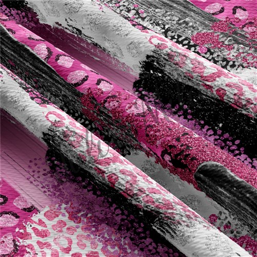 Printed Liverpool Bullet Textured Stretch Solid Strip Thick Knit Jersey Fabric