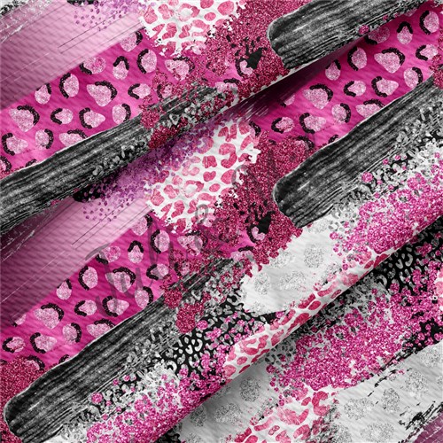 Printed Liverpool Bullet Textured Stretch Solid Strip Thick Knit Jersey Fabric