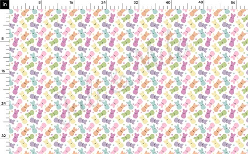Easter Printed Liverpool Bullet Textured Stretch Solid Strip Thick Knit Jersey Fabric