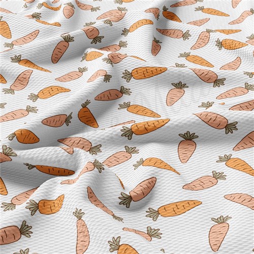 Easter Liverpool Bullet Textured Stretch Solid Strip Thick Knit Jersey Fabric