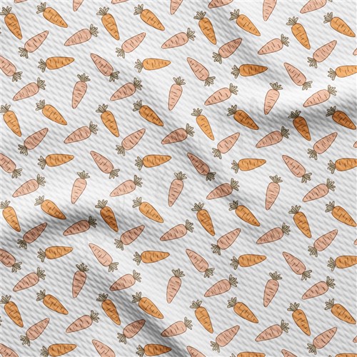 Easter Liverpool Bullet Textured Stretch Solid Strip Thick Knit Jersey Fabric