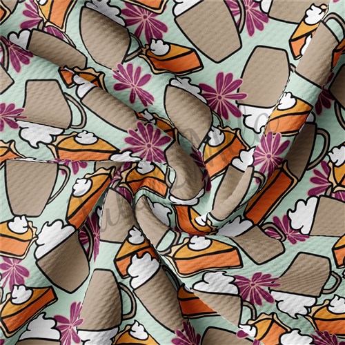 Thanksgiving Fall Autumn Printed Fabric AA355 & Get a Free $89.99 Embroidery Bundle