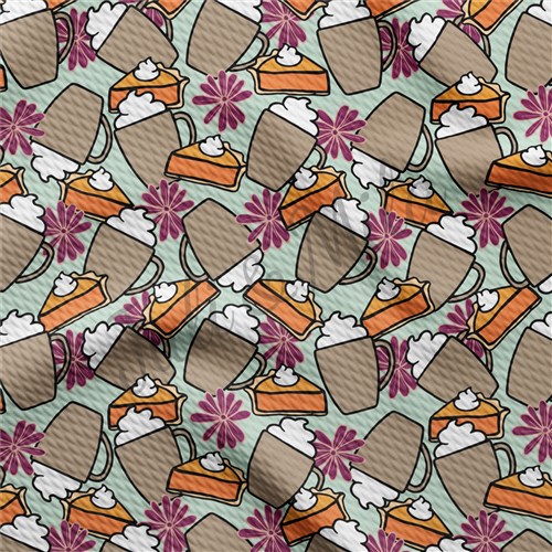 Thanksgiving Fall Autumn Printed Fabric AA355 & Get a Free $89.99 Embroidery Bundle