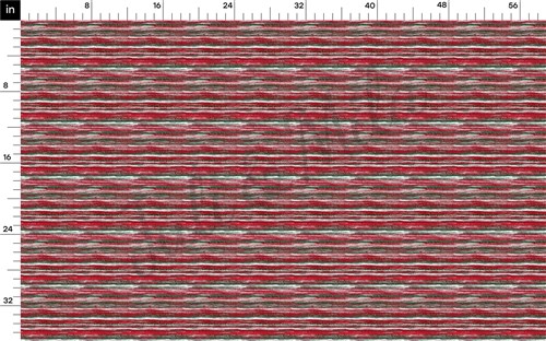 Christmas Liverpool Bullet Textured Stretch Solid Strip Thick Knit Jersey Fabric