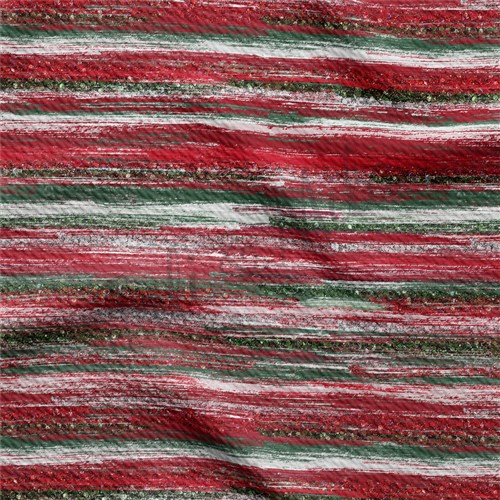 Christmas Liverpool Bullet Textured Stretch Solid Strip Thick Knit Jersey Fabric