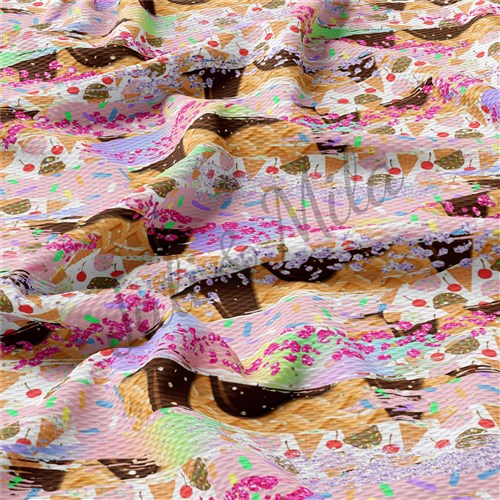Printed Liverpool Fabric Paintsmear013 & Get a Free $89.99 Embroidery Bundle