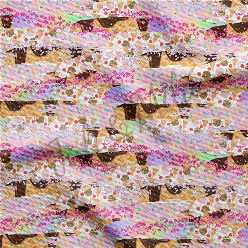 Printed Liverpool Fabric Paintsmear013 & Get a Free $89.99 Embroidery Bundle