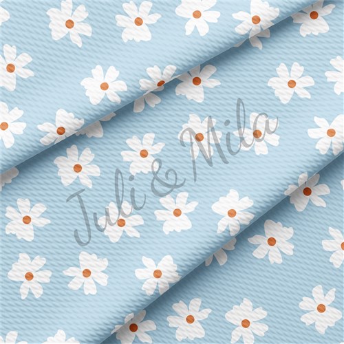 Floral Printed Liverpool 4 Way Fabric AA338 & Get a Free $89.99 Embroidery Bundle