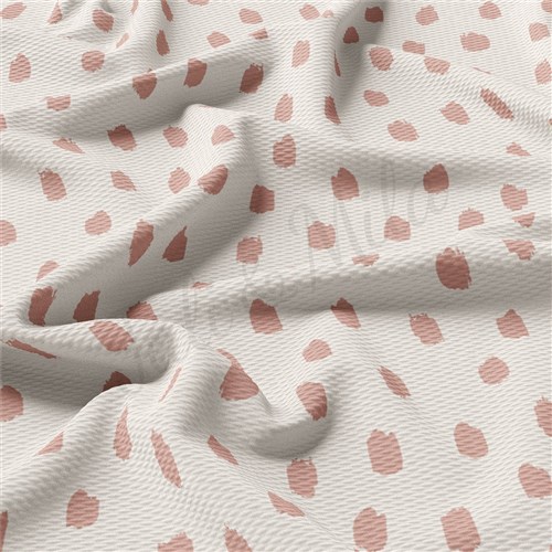 Liverpool Bullet Textured Stretch Solid Strip Thick Knit Jersey Fabric