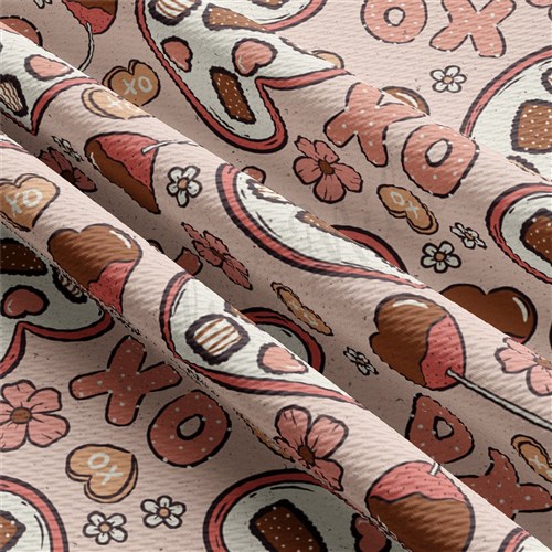 Valentine's Day Printed Liverpool Fabric AA2155 & Get a Free $89.99 Embroidery Bundle